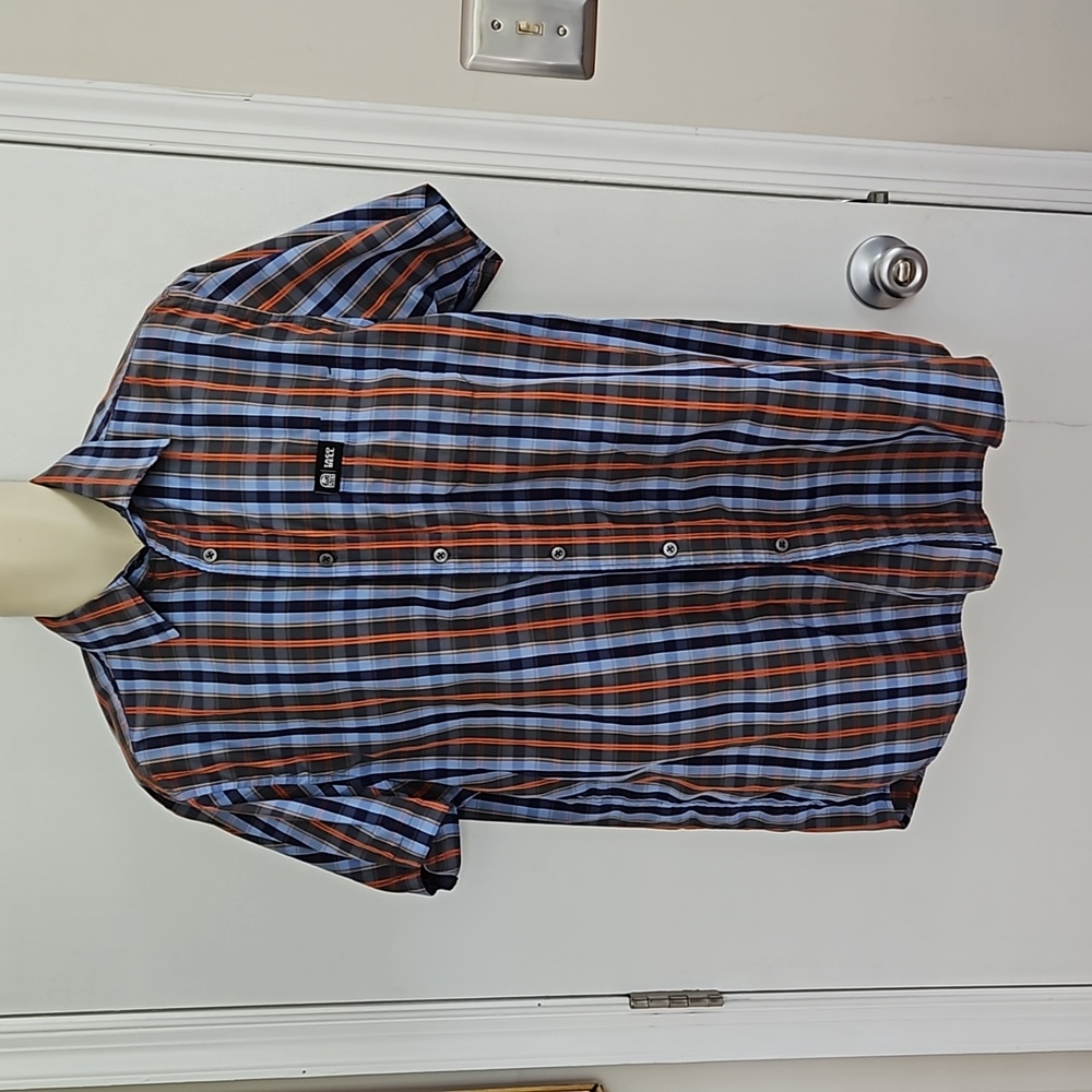 Taco Bell Plaid Uniform Work Wear Shirt Size L